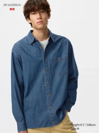 Camicie unisex in denim leggero