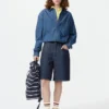 Camicie unisex in denim leggero Camicie unisex in denim leggero