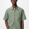 Camicie unisex in seersucker | Maniche corte Camicie unisex in seersucker | Maniche corte