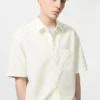 Camicie unisex in seersucker | Maniche corte Camicie unisex in seersucker | Maniche corte