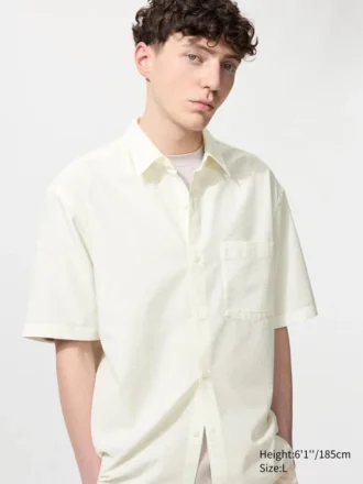 Camicie unisex in seersucker | Maniche corte
