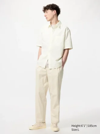 Camicie unisex in seersucker | Maniche corte