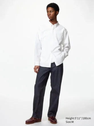 Camicie unisex in tessuto broadcloth | Button down