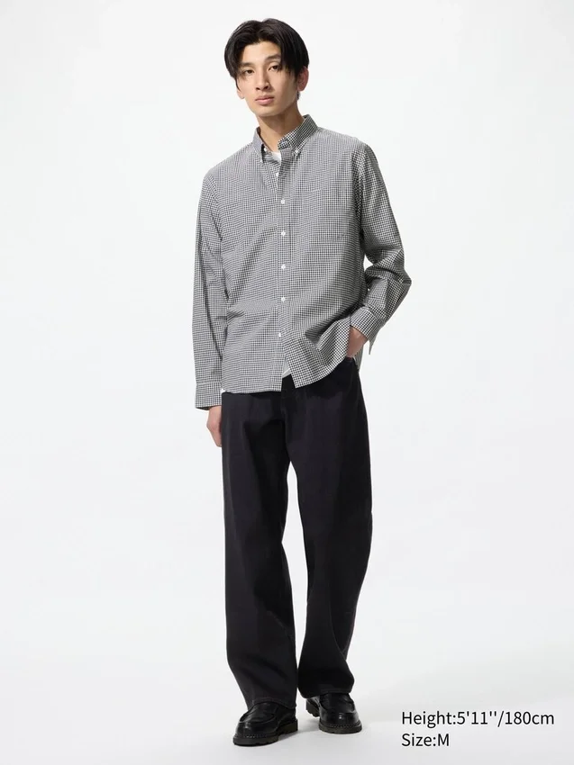 Camicie unisex in tessuto broadcloth | Button down | A quadri Camicie unisex in tessuto broadcloth | Button down | A quadri