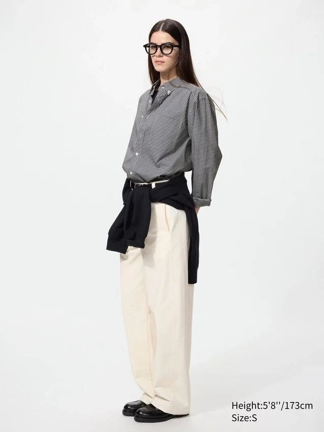 Camicie unisex in tessuto broadcloth | Button down | A quadri Camicie unisex in tessuto broadcloth | Button down | A quadri