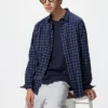 Camicie unisex in tessuto broadcloth | Colletto regolare | A quadri Camicie unisex in tessuto broadcloth | Colletto regolare | A quadri