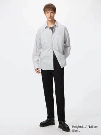 Camicie unisex in tessuto broadcloth | Colletto regolare | A quadri
