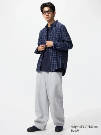 Camicie unisex in tessuto broadcloth | Colletto regolare | A quadri