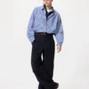 Camicie unisex in tessuto broadcloth | Colletto regolare | A quadri Camicie unisex in tessuto broadcloth | Colletto regolare | A quadri