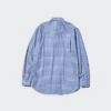 Camicie unisex in tessuto broadcloth | Colletto regolare | A quadri Camicie unisex in tessuto broadcloth | Colletto regolare | A quadri