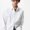 Camicie unisex in tessuto broadcloth | Colletto regolare | A righe Camicie unisex in tessuto broadcloth | Colletto regolare | A righe