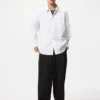 Camicie unisex in tessuto broadcloth | Colletto regolare | A righe Camicie unisex in tessuto broadcloth | Colletto regolare | A righe