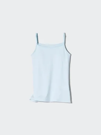 Canotta con reggiseno in misto cotone AIRism per bambini