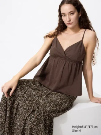 Canotte arricciate da donna