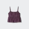 Canotte da donna in cotone Dobby Canotte da donna in cotone Dobby