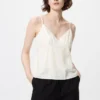 Canotte da donna in misto lino Canotte da donna in misto lino