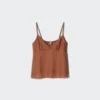 Canotte da donna in misto lino Canotte da donna in misto lino