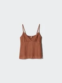 Canotte da donna in misto lino Canotte da donna in misto lino