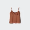 Canotte da donna in misto lino Canotte da donna in misto lino