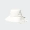 Cappelli da donna a tesa larga in cotone e lino con protezione UV Cappelli da donna a tesa larga in cotone e lino con protezione UV