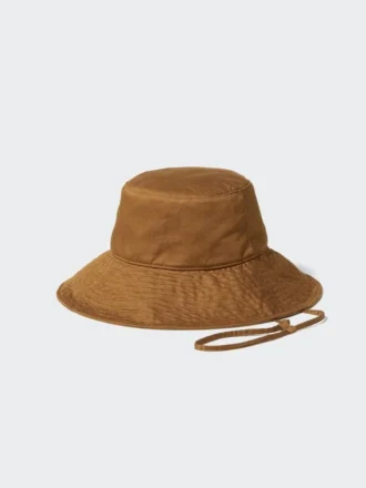 Cappelli da donna a tesa larga in cotone e lino con protezione UV