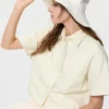Cappelli da donna a tesa larga in cotone e lino con protezione UV Cappelli da donna a tesa larga in cotone e lino con protezione UV