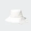 Cappelli da donna a tesa larga in cotone e lino con protezione UV Cappelli da donna a tesa larga in cotone e lino con protezione UV