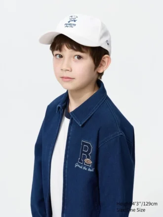 Cappellino con protezione UV Peanuts per bambini