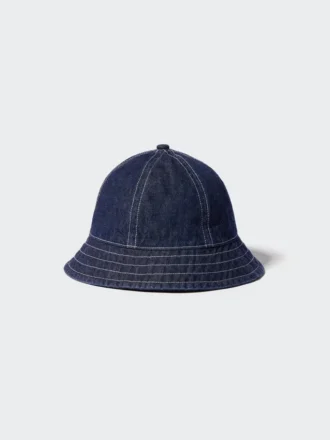 Cappellino Metro in denim unisex con protezione UV