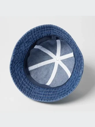 Cappellino Metro in denim unisex con protezione UV