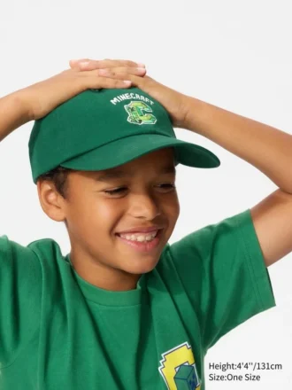Cappellino per bambini Minecraft con protezione UV