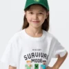 Cappellino per bambini Minecraft con protezione UV Cappellino per bambini Minecraft con protezione UV