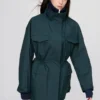 Cappotto corto da donna in pantaloncini