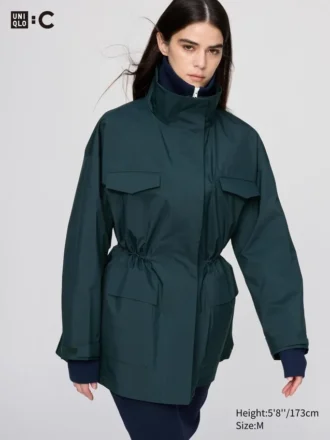 Cappotto corto da donna in pantaloncini