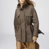 Cappotto corto da donna in pantaloncini