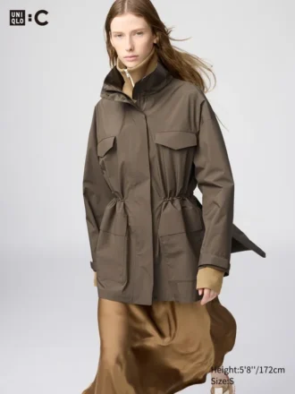 Cappotto corto da donna in pantaloncini