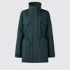 Cappotto corto da donna in pantaloncini