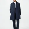 Cappotto da uomo monopetto