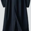 Cappotto lungo da donna senza colletto Cappotto lungo da donna senza colletto