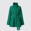 Cappotto oversize da donna con collo alto Cappotto oversize da donna con collo alto