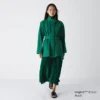 Cappotto oversize da donna con collo alto Cappotto oversize da donna con collo alto