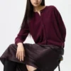 Cardigan corto da donna in cashmere in pantaloncini