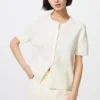 Cardigan da donna con bordi smerlati Cardigan da donna con bordi smerlati