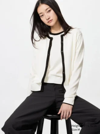 Cardigan da donna con protezione UV | Color Block