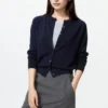 Cardigan da donna in lana merino Cardigan da donna in lana merino