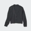 Cardigan da donna in maglia a coste lavabile Cardigan da donna in maglia a coste lavabile