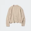 Cardigan da donna in maglia a coste lavabile Cardigan da donna in maglia a coste lavabile
