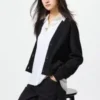 Cardigan da donna in morbido cotone con scollo a V Cardigan da donna in morbido cotone con scollo a V