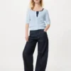 Cardigan da donna in pizzo trasparente | Maniche corte in pantaloncini Cardigan da donna in pizzo trasparente | Maniche corte in pantaloncini