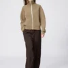 Cardigan da donna lavabile con zip integrale e lavorazione a coste Milano Cardigan da donna lavabile con zip integrale e lavorazione a coste Milano